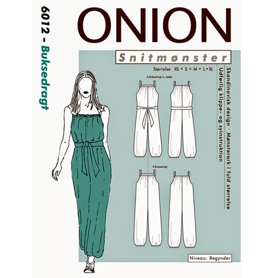 Onion 6012 Snitmønster